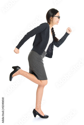 Asian People Running 110
