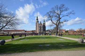 Fototapeta na wymiar Rosenborg Castle, Copenhagen