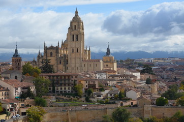 Fototapeta na wymiar Segovia Castle, Spain