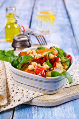 Salad of roasted vegetables