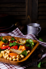 Salad of roasted vegetables