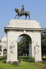 Fototapeta na wymiar King Edward VII Arch Calcutta India
