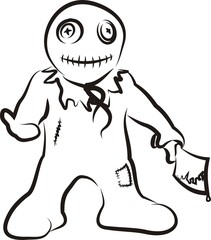 trick ot treat - bloody kid