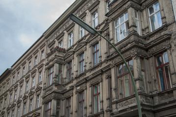 Fototapeta na wymiar Berliner Fassaden, Altbau