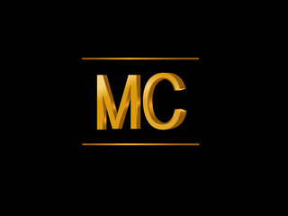 MC Initial Logo for your startup venture