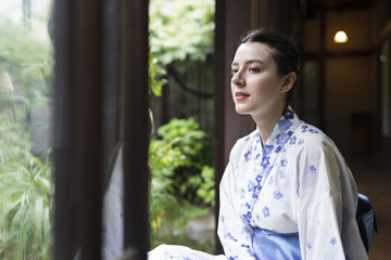 古民家　ゆかた