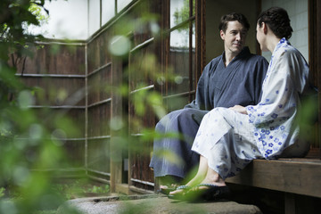 古民家　ゆかた