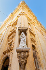 Obraz premium Architecture and religious devotion in Malta