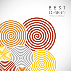 Spiral abstract background