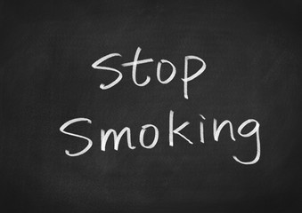 Obraz premium stop smoking