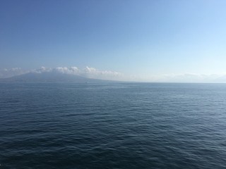 Vesuv in der Bucht von Neapel