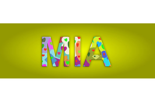 Vorname Mia, Grafik 
