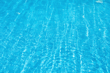 Beautiful ripple water in swimmingpool