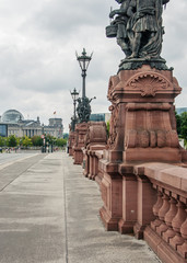 Fototapeta premium Berliner Innenstadt, Regierungsviertel