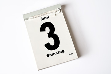 3. Juni 2017