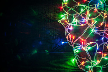 Christmas colorful light