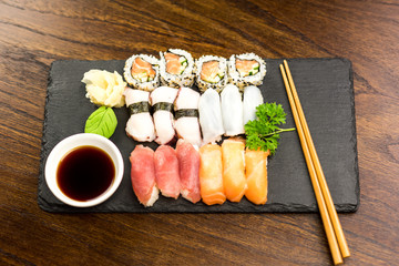 Image of japanese dishes.