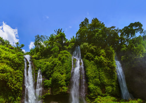 Sekumpul Waterfall - Bali island Indonesia
