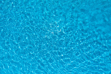 Beautiful ripple water surface  in swimming pool