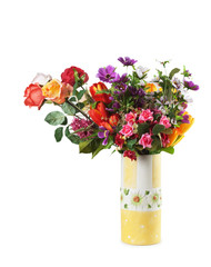 bouquet of flowers in a vase