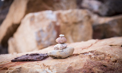 Obraz premium Zen stones for relaxation and meditation