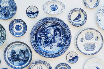 Painted plate
