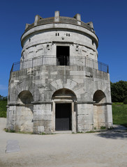 Obraz premium Ravenna Italy Entrance to the Mausoleum of Theoderic