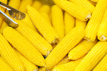 Organic boiled Corn