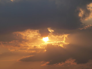 Sonniger Lichtblick am Abend