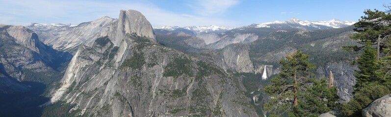 glacier point,  half dome, yosemite national park
