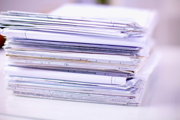 File Stack,  folder with white background