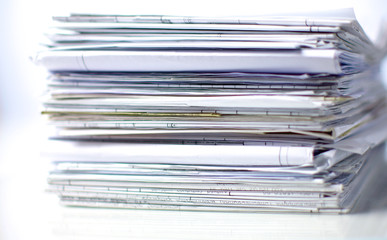 File Stack,  folder with white background