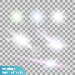 Set of light effects