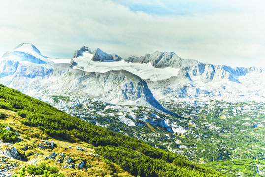 Dachsteingletscher im Sommer, &Ouml;sterreich
