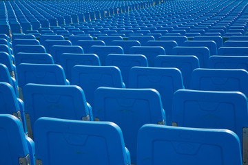 Fototapeta premium Empty stadium seats