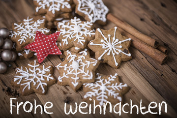 Frohe Weihnachten Karte Postkarte 