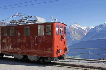 schynige platte, bahnhof, schweiz 