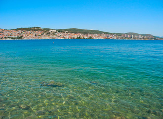 Sibenik on the bay of Adriatic.