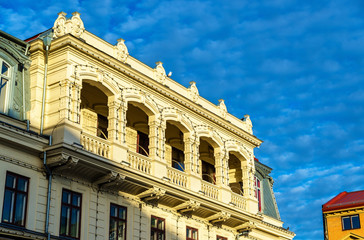 Building in the historic centre of Gothenburg - Sweden