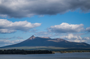 大沼国定公園からの駒ヶ岳