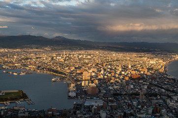 函館山からの夕景