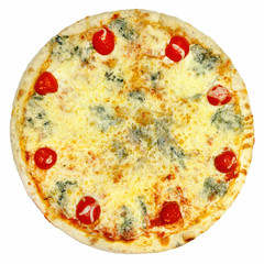 Delicious italian pizza isolated