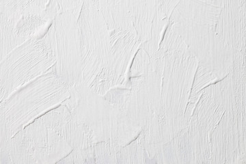 Grunge White Concrete Wall Background