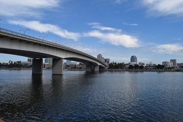 Fototapeta na wymiar Brücke Long Beach 