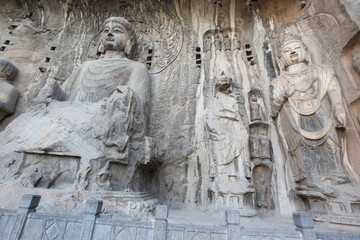 Luoyang The Buddha of Longmen Grottoes in China