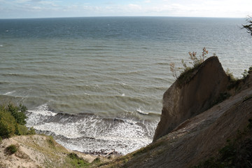 Steilk&uuml;ste von Insel R&uuml;gen. Norddeutschland