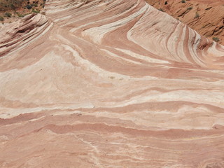 track to fire wave, valley of fire state park, nevada
