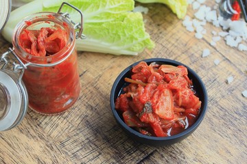 kimchi cabbage - korean food