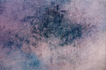 Blue purple scratched grunge texture background