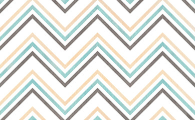 Watercolor stripes background, chevron.